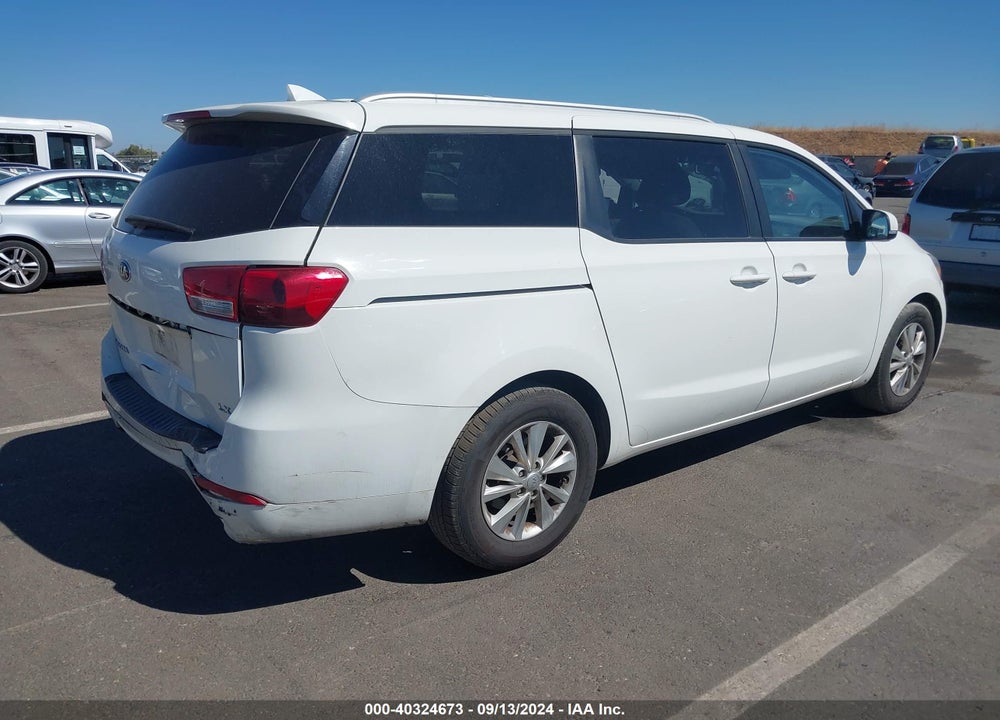2015 KIA SEDONA LX VIN: KNDMB5C16F6060934