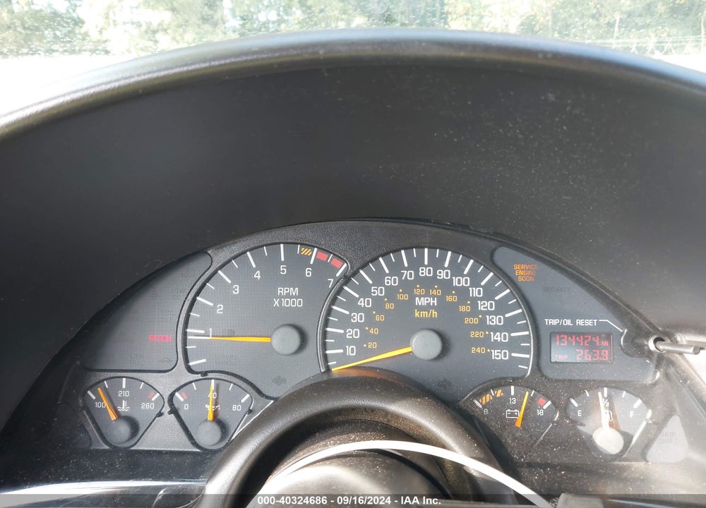 2002 PONTIAC FIREBIRD TRANS AM VIN: 2G2FV32G022112407