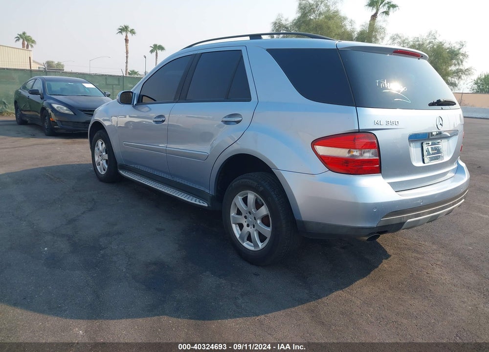 2006 MERCEDES-BENZ ML 350 4MATIC VIN: 4JGBB86E76A024296