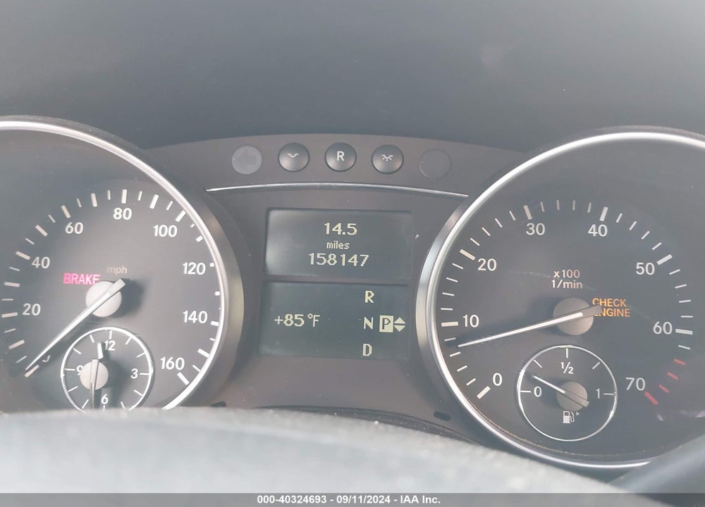 2006 MERCEDES-BENZ ML 350 4MATIC VIN: 4JGBB86E76A024296