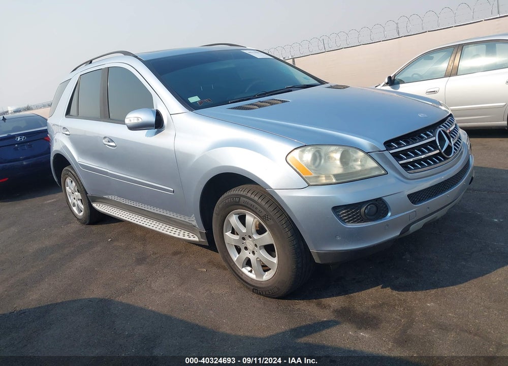 2006 MERCEDES-BENZ ML 350 4MATIC VIN: 4JGBB86E76A024296