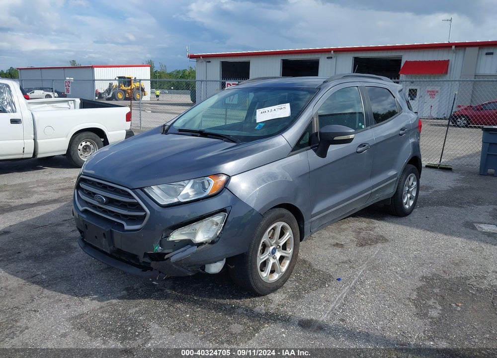 2018 FORD ECOSPORT SE VIN: MAJ3P1TE8JC192702
