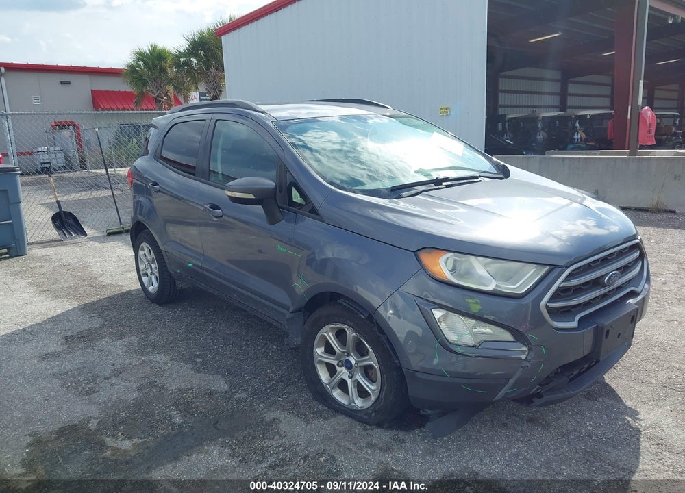 2018 FORD ECOSPORT SE VIN: MAJ3P1TE8JC192702
