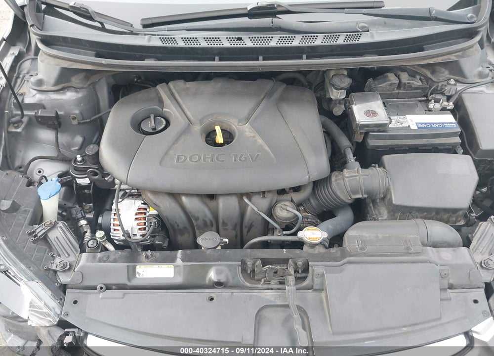2011 HYUNDAI ELANTRA LIMITED (ULSAN PLANT) VIN: KMHDH4AE9BU097539