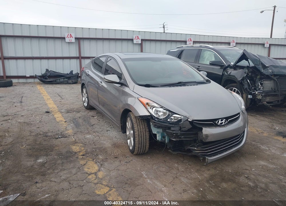 2011 HYUNDAI ELANTRA LIMITED (ULSAN PLANT) VIN: KMHDH4AE9BU097539