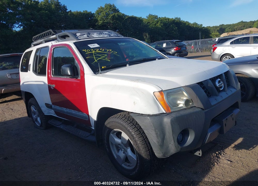 2005 NISSAN XTERRA SE VIN: 5N1AN08U35C637009