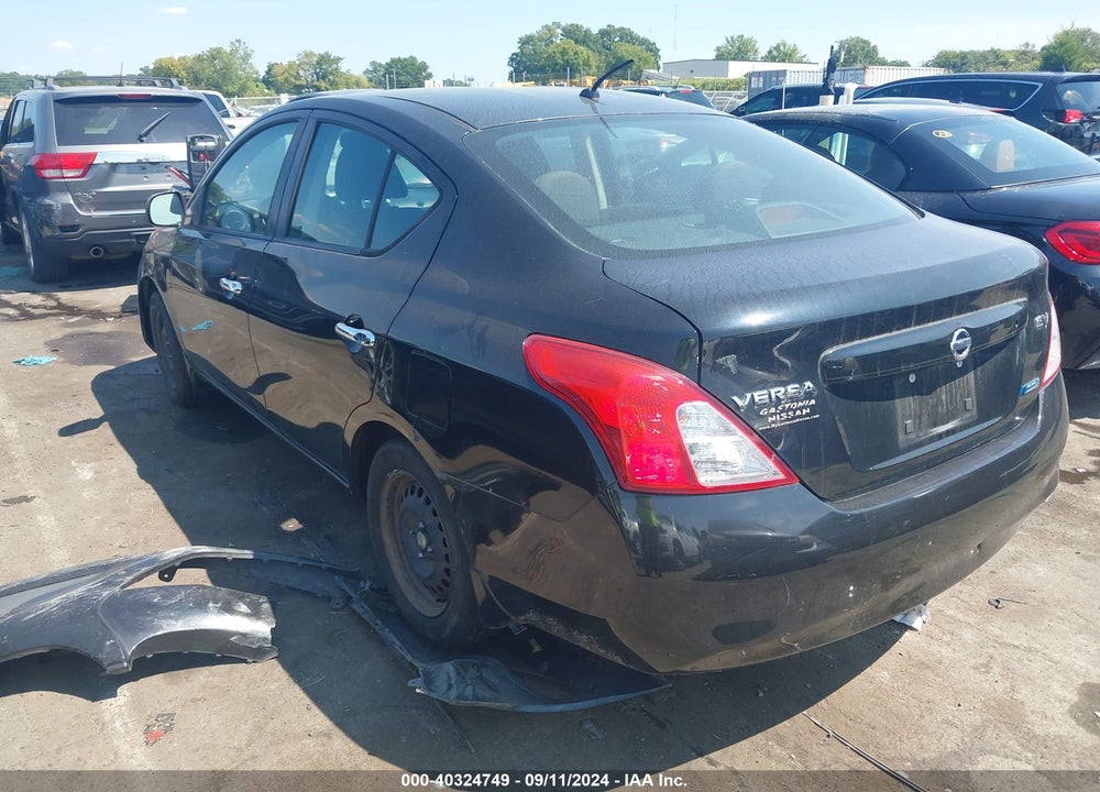 2012 NISSAN VERSA 1.6 SV VIN: 3N1CN7AP2CL848295