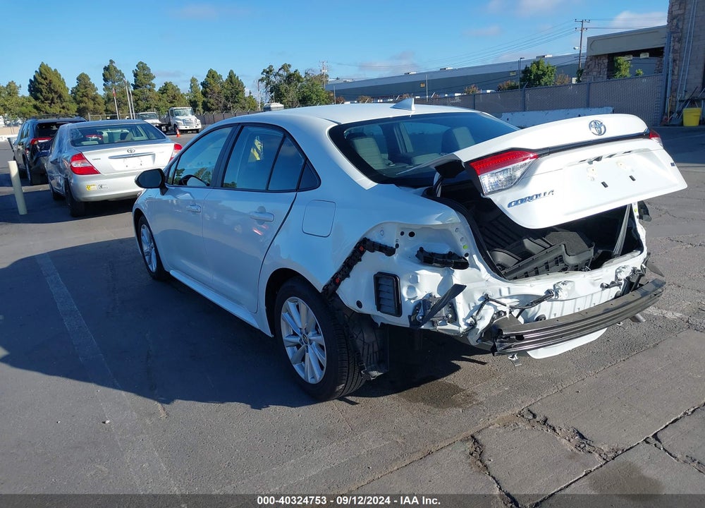 2024 TOYOTA COROLLA LE VIN: 5YFB4MDE3RP115138