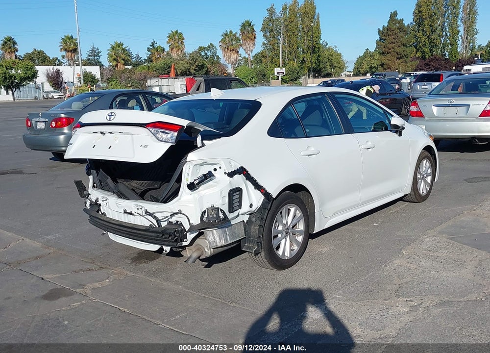2024 TOYOTA COROLLA LE VIN: 5YFB4MDE3RP115138