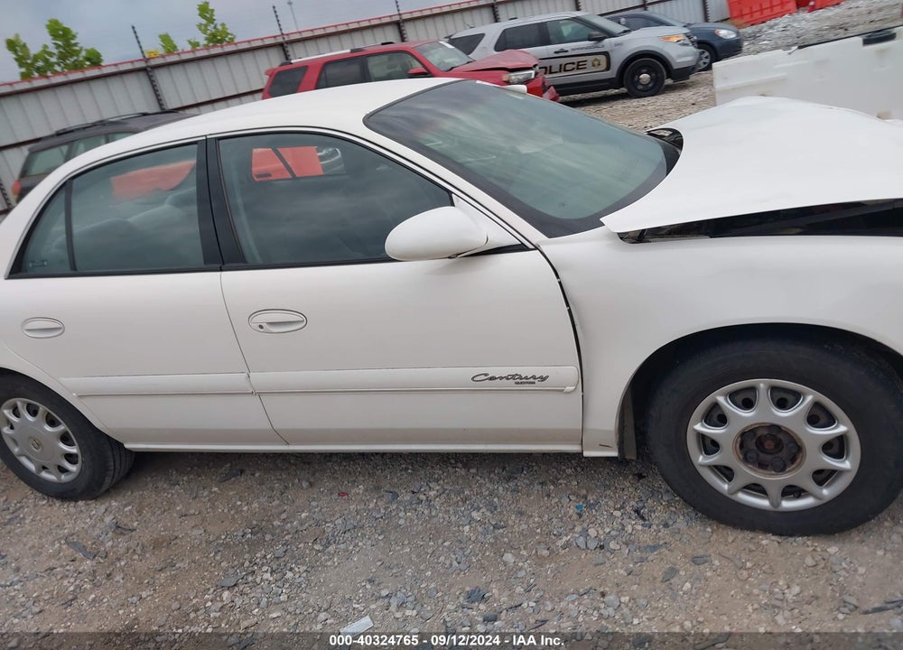 2002 BUICK CENTURY CUSTOM VIN: 2G4WS52J521138160