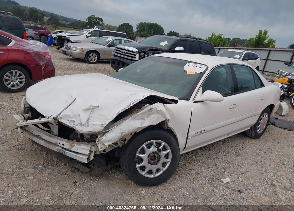 2002 BUICK CENTURY CUSTOM VIN: 2G4WS52J521138160