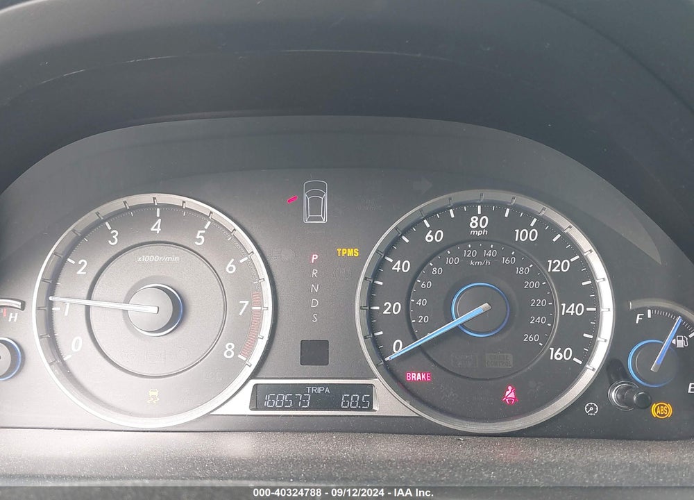 2013 HONDA CROSSTOUR EX-L V6 VIN: 5J6TF2H50DL006113