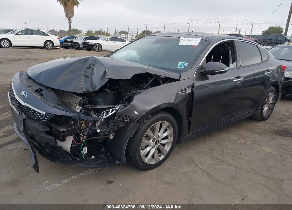 2017 KIA OPTIMA EX VIN: 5XXGU4L37HG145336