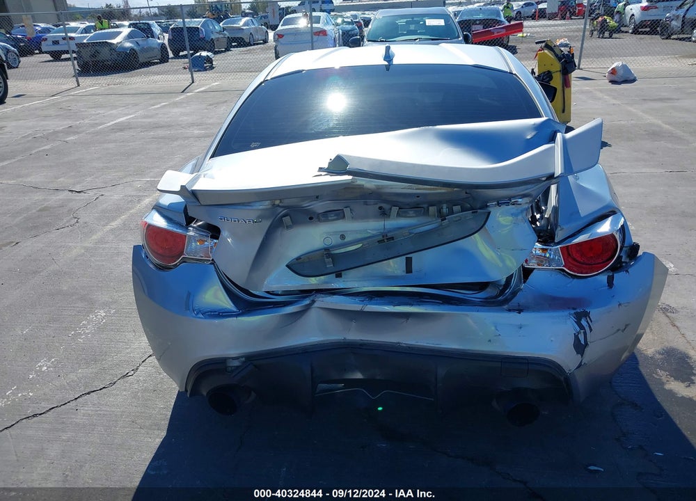 2015 SUBARU BRZ LIMITED VIN: JF1ZCAC14F8606460