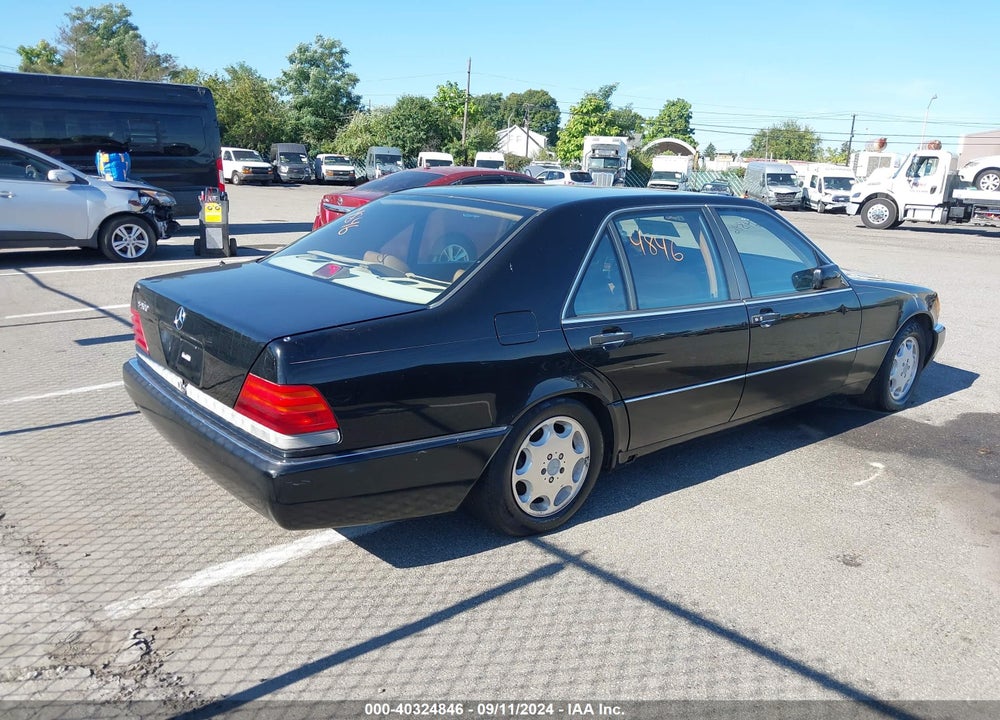 1994 MERCEDES-BENZ S 500 VIN: WDBGA51E9RA178000