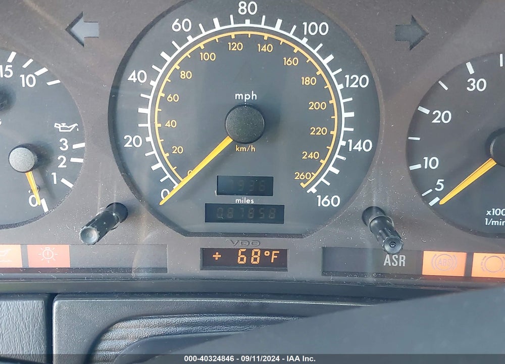 1994 MERCEDES-BENZ S 500 VIN: WDBGA51E9RA178000