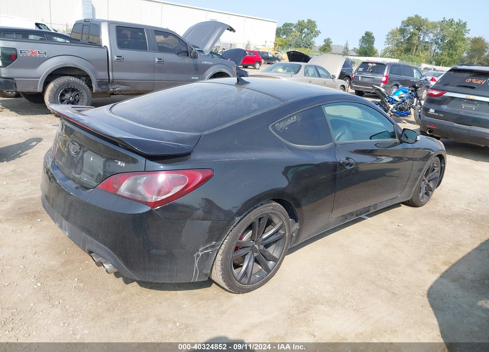 2011 HYUNDAI GENESIS 3.8 TRACK VIN: KMHHU6KH1BU046375