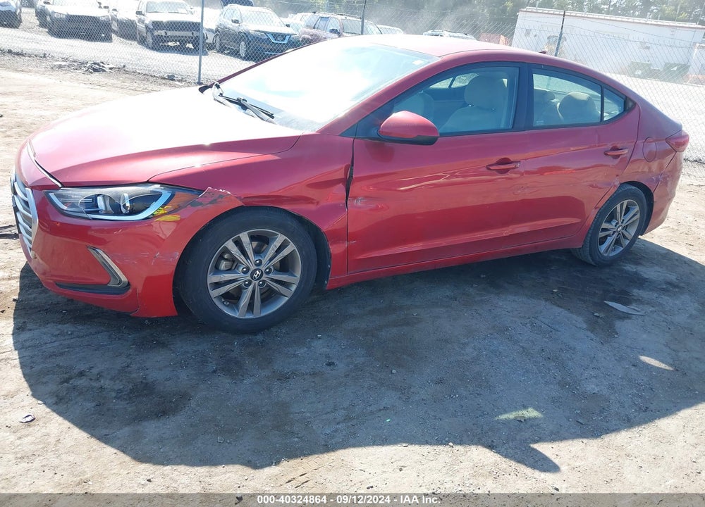 2017 HYUNDAI ELANTRA SE VIN: 5NPD84LF7HH015689