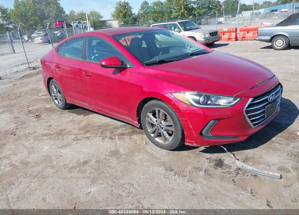 2017 HYUNDAI ELANTRA SE VIN: 5NPD84LF7HH015689