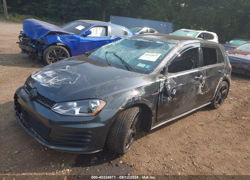 2015 VOLKSWAGEN GOLF GTI 2.0T SE 4-DOOR VIN: 3VW4T7AU2FM009501