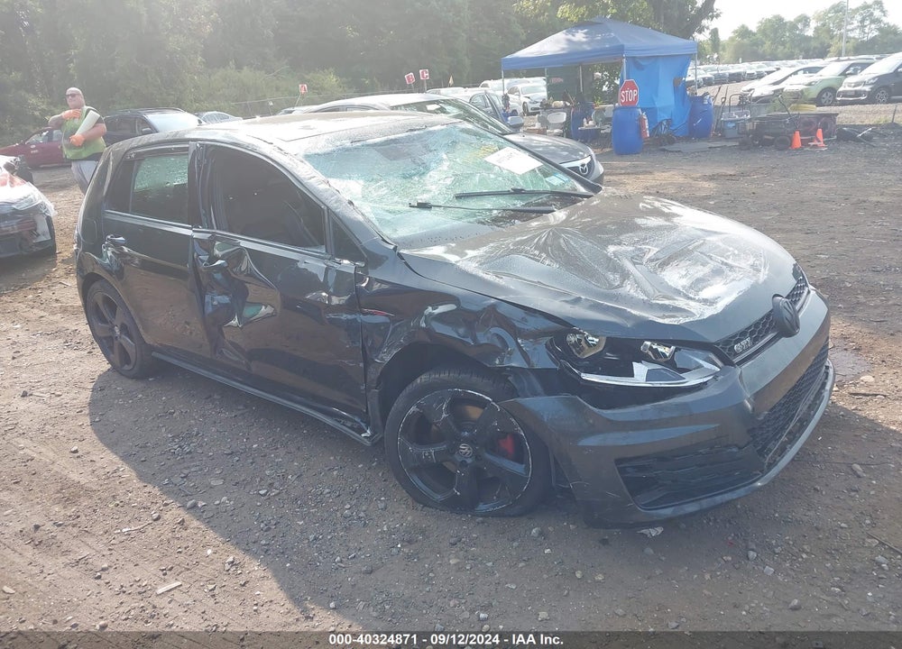 2015 VOLKSWAGEN GOLF GTI 2.0T SE 4-DOOR VIN: 3VW4T7AU2FM009501