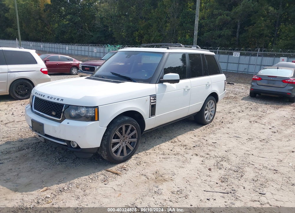2012 LAND ROVER RANGE ROVER SUPERCHARGED VIN: SALMF1E48CA360769