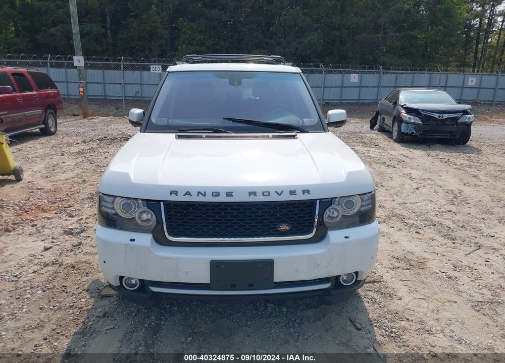 2012 LAND ROVER RANGE ROVER SUPERCHARGED VIN: SALMF1E48CA360769