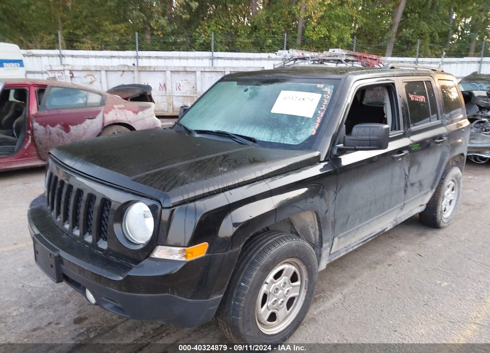 2016 JEEP PATRIOT SPORT VIN: 1C4NJRBB2GD579890