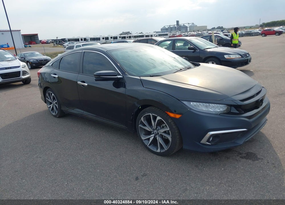 2020 HONDA CIVIC TOURING VIN: 2HGFC1F96LH680632