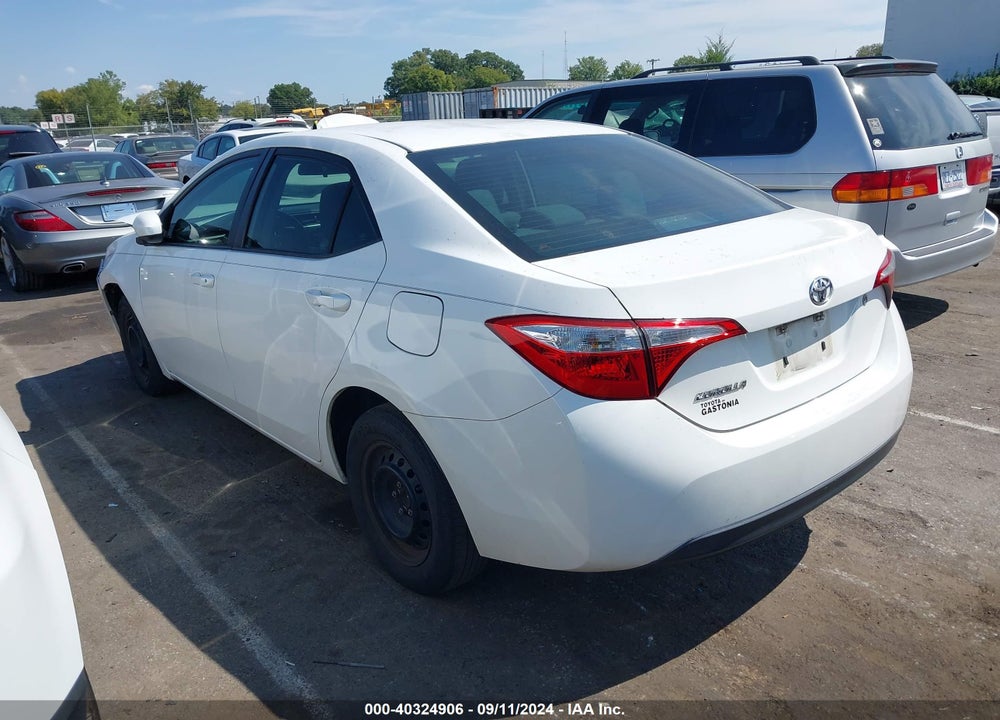 2016 TOYOTA COROLLA L VIN: 5YFBURHE0GP500631