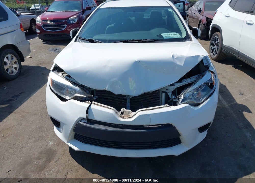 2016 TOYOTA COROLLA L VIN: 5YFBURHE0GP500631