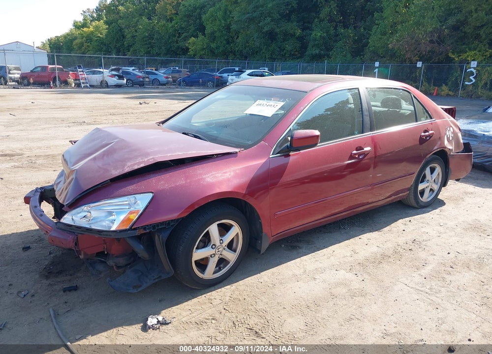 2005 HONDA ACCORD 2.4 EX VIN: 1HGCM56725A070248