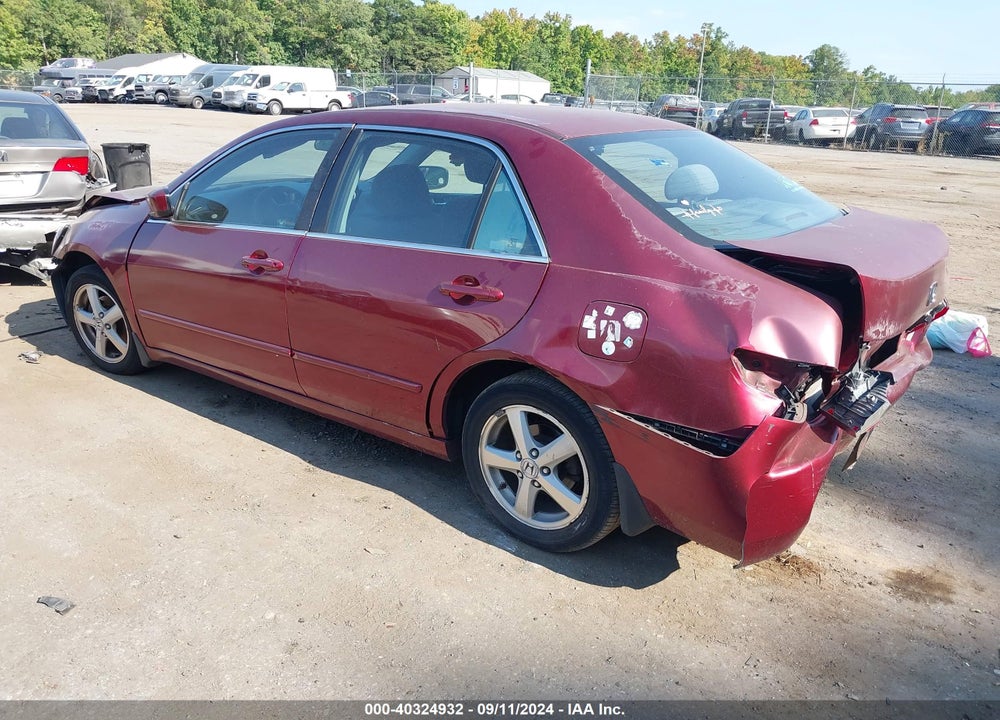 2005 HONDA ACCORD 2.4 EX VIN: 1HGCM56725A070248