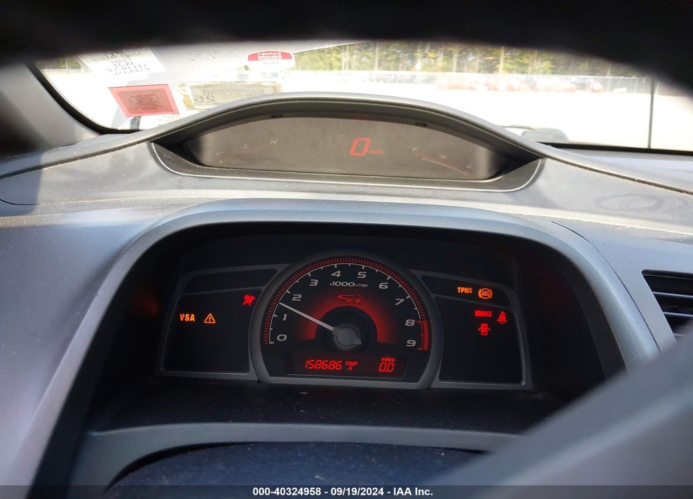 2011 HONDA CIVIC SI VIN: 2HGFA5E56BH700498