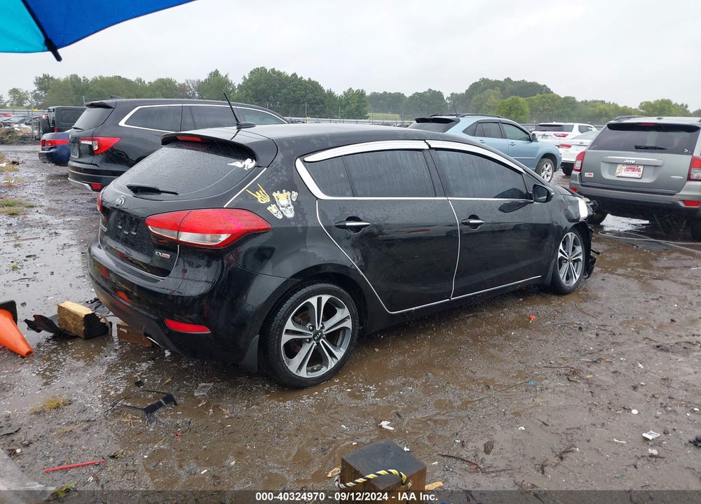 2016 KIA FORTE EX VIN: KNAFX5A89G5491492