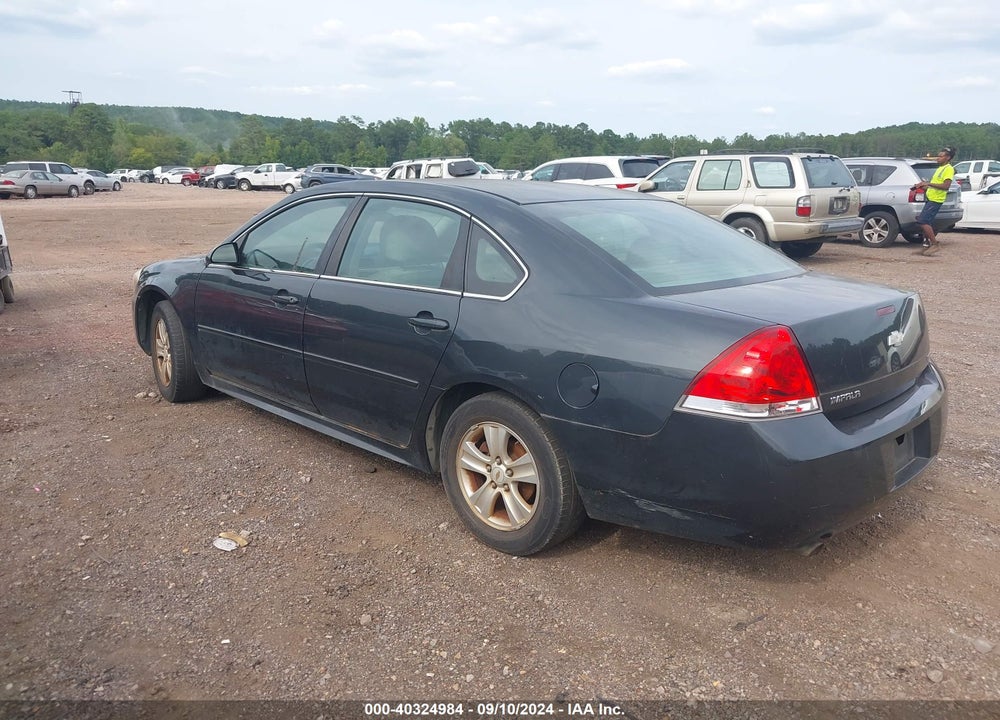 2013 CHEVROLET IMPALA LS VIN: 2G1WF5E36D1193556
