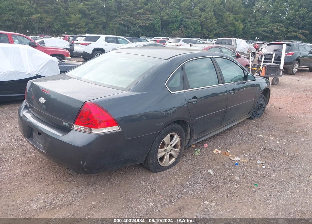 2013 CHEVROLET IMPALA LS VIN: 2G1WF5E36D1193556