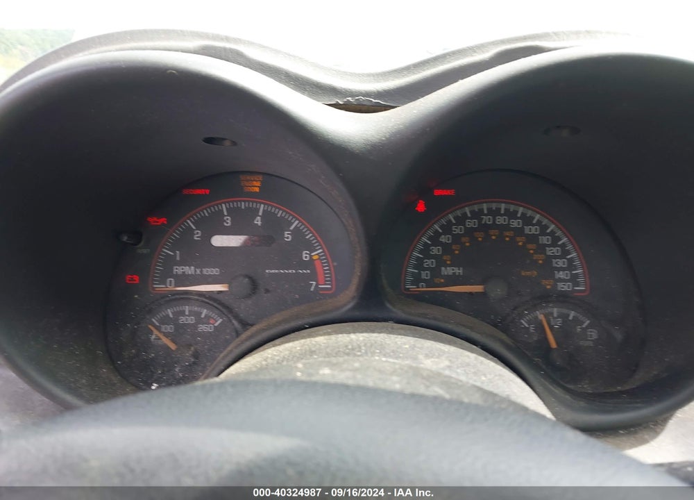 2003 PONTIAC GRAND AM GT VIN: 1G2NW12E63C183916