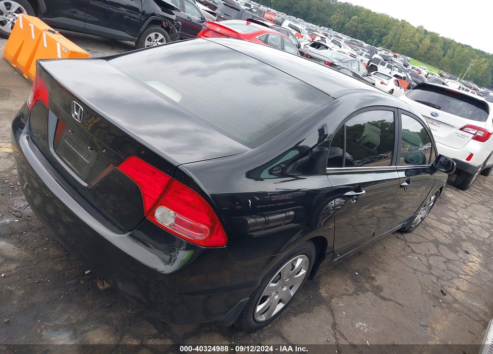2006 HONDA CIVIC LX VIN: 1HGFA16576L000862