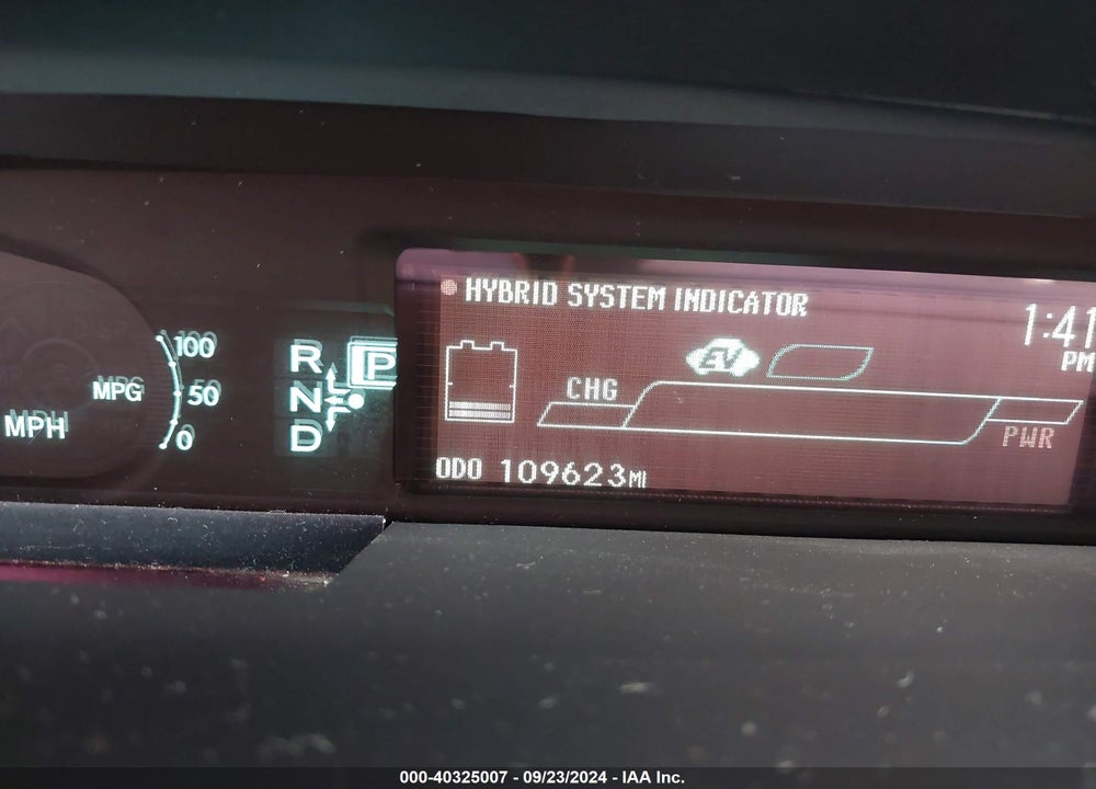2013 TOYOTA PRIUS TWO VIN: JTDKN3DUXD0341002