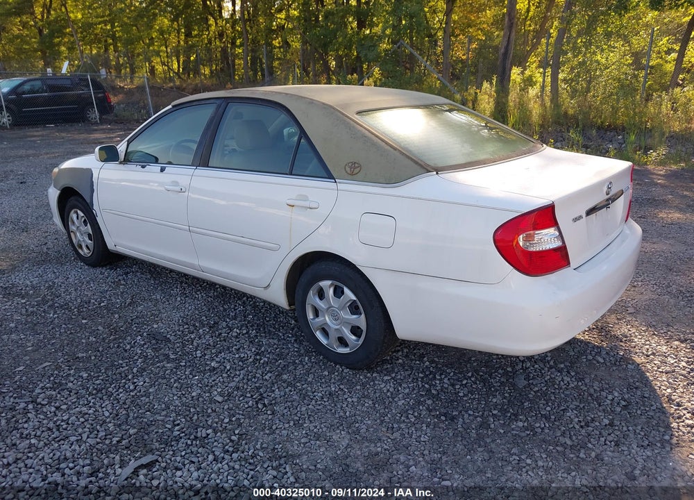 2003 TOYOTA CAMRY LE VIN: 4T1BE32K43U121097
