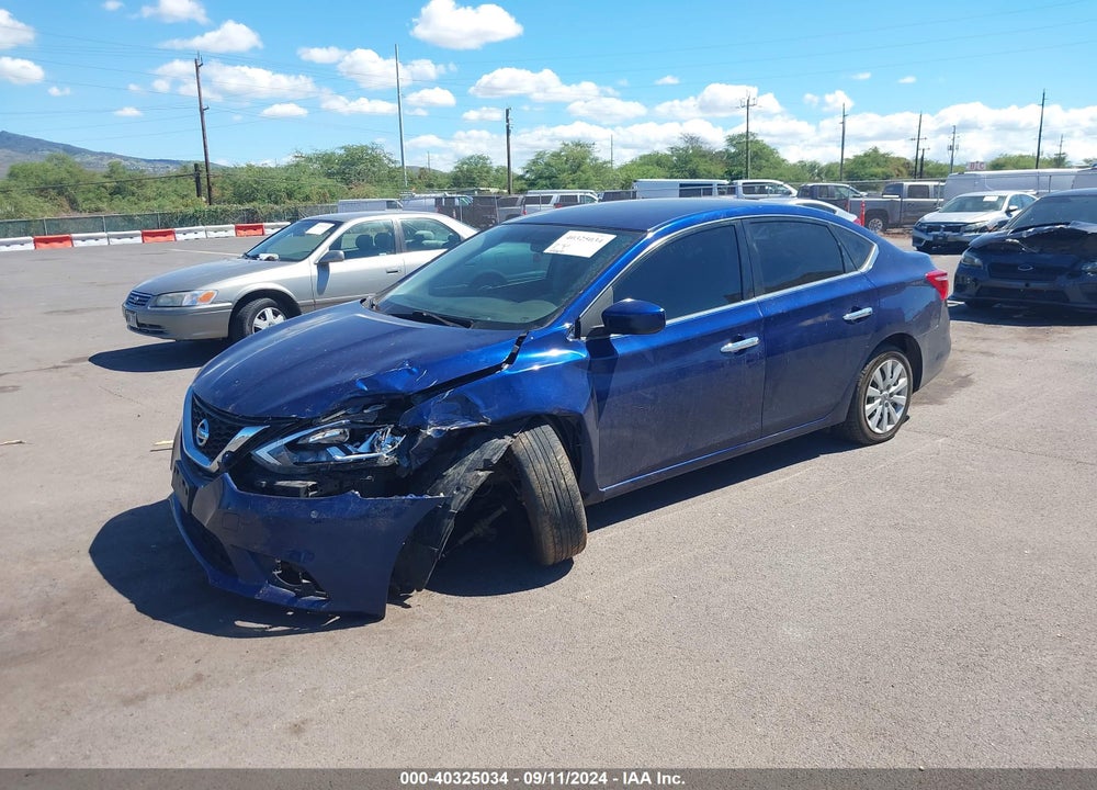 2019 NISSAN SENTRA S/SL/SR/SV VIN: 3N1AB7AP4KY245821
