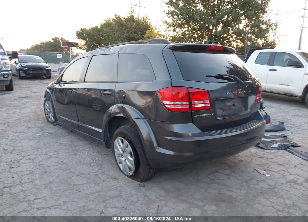 2016 DODGE JOURNEY VIN: 3C4PDCAB9GT162419
