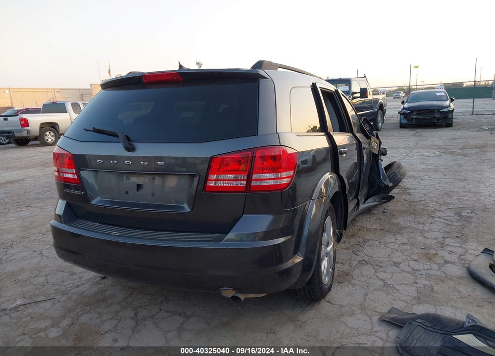 2016 DODGE JOURNEY VIN: 3C4PDCAB9GT162419