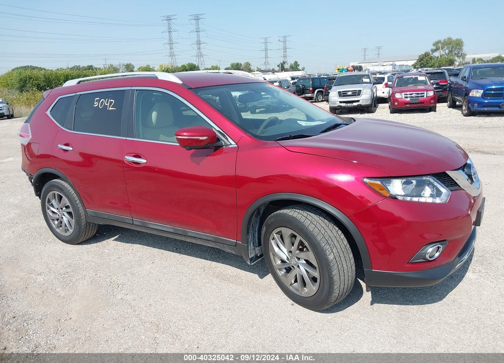 2015 NISSAN ROGUE SL VIN: 5N1AT2MV2FC830219