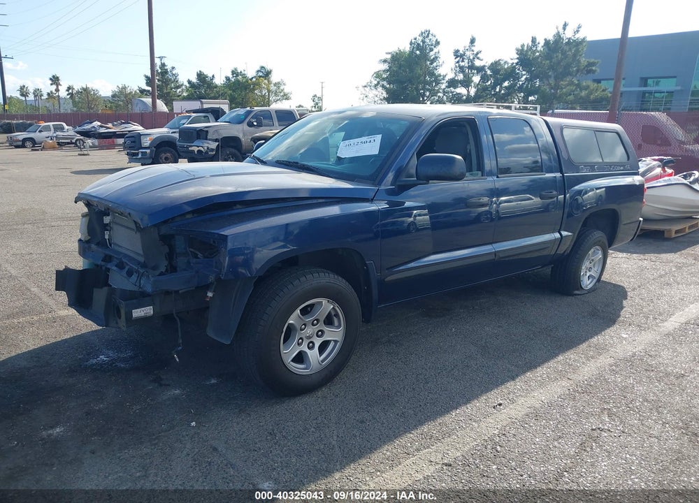 2007 DODGE DAKOTA SLT VIN: 1D7HE48J27S156943