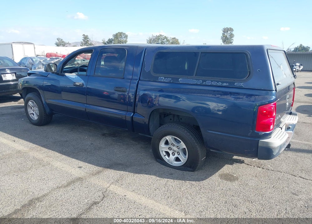 2007 DODGE DAKOTA SLT VIN: 1D7HE48J27S156943