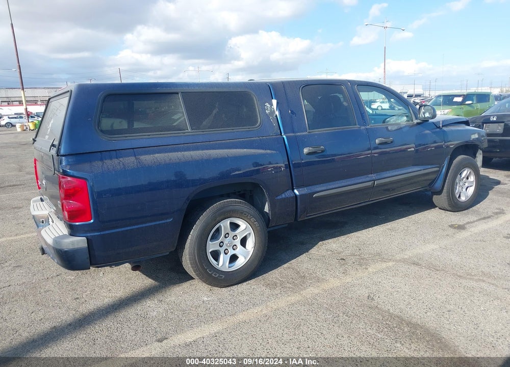 2007 DODGE DAKOTA SLT VIN: 1D7HE48J27S156943