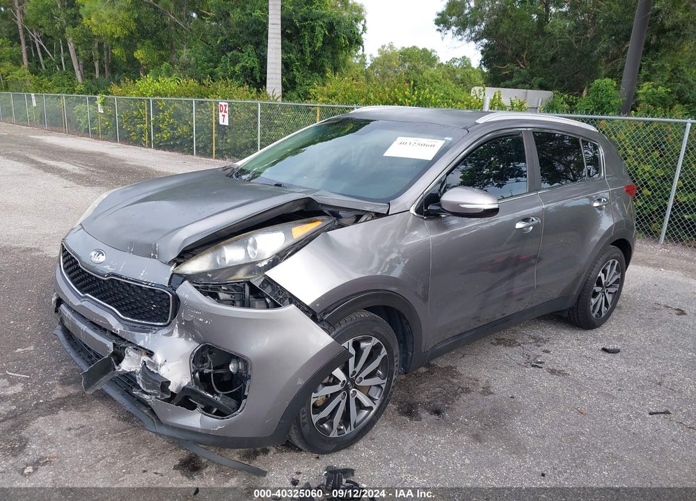 2019 KIA SPORTAGE EX VIN: KNDPN3AC6K7555555
