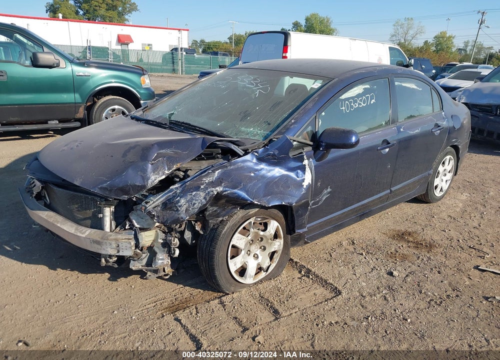 2010 HONDA CIVIC LX VIN: 2HGFA1F58AH533342